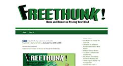 Desktop Screenshot of freethunk.net